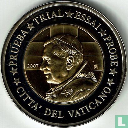 Vaticaan 2 euro 2007 - Bild 2