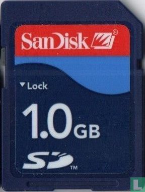 SanDisk SD Card 1 Gb - Afbeelding 1