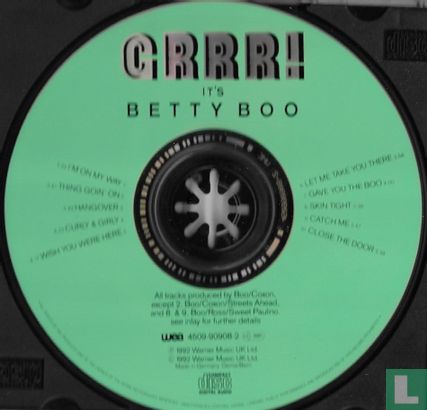 GRRR! It's Betty Boo  - Afbeelding 3