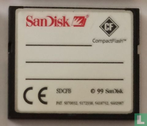 SanDisk CompactFlash kaart 256 Mb - Afbeelding 2
