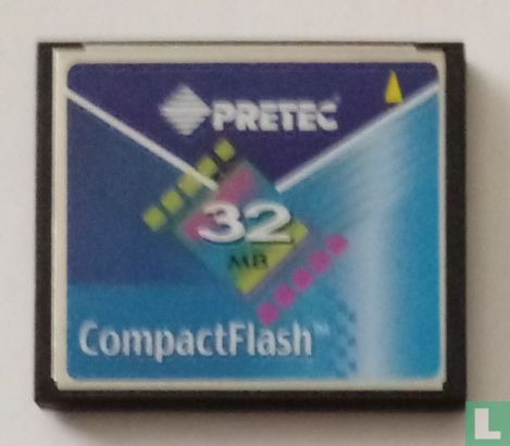 Pretec CompactFlash kaart 32 Mb - Afbeelding 1