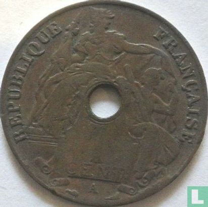 Frans Indochina 1 centime 1919 - Afbeelding 2