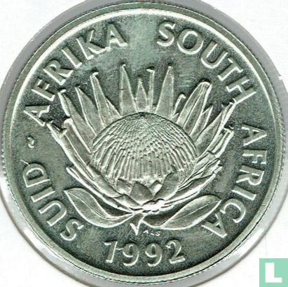 Afrique du Sud 1 rand 1992 "Centenary of South African coinage" - Image 1