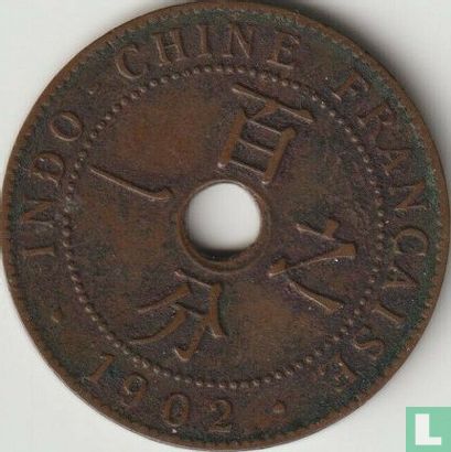 Frans Indochina 1 centime 1902 - Afbeelding 1