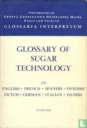 Glossary of Sugar Technology - Afbeelding 1