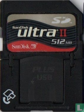 SanDisk Ultra II SD Card 512 Mb - Afbeelding 1