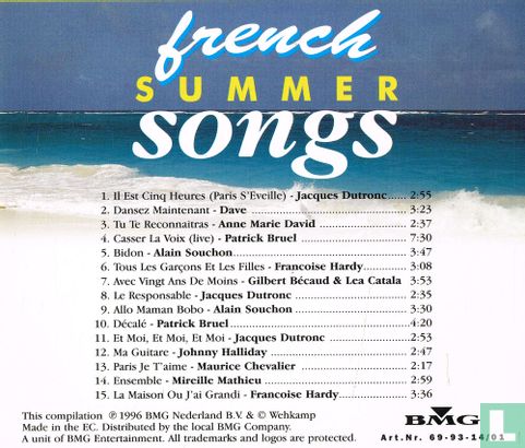 French Summer Songs  - Image 2