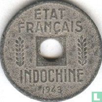 French Indochina ¼ centime 1943 - Image 1