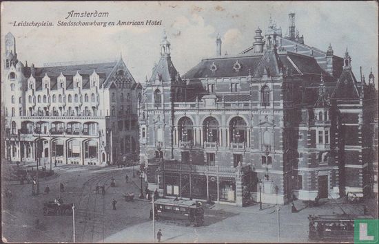 Leidscheplein - Stadschouwburg en American Hotel
