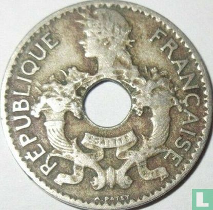Frans Indochina 5 centimes 1923 - Afbeelding 2