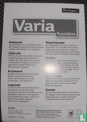 Denksport Varia Puzzelblok 1 - Bild 3