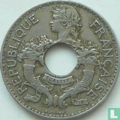 Frans Indochina 5 centimes 1937 - Afbeelding 2