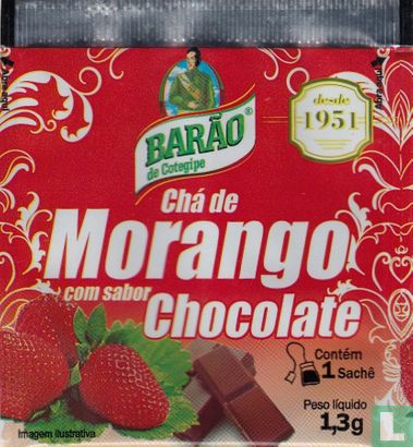 Chá de Morango com sabor Chocolate - Image 1