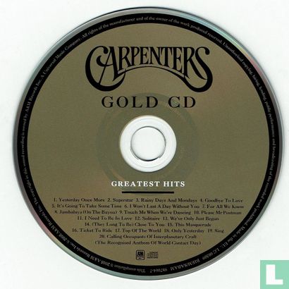 Gold - greatest hits - Afbeelding 3