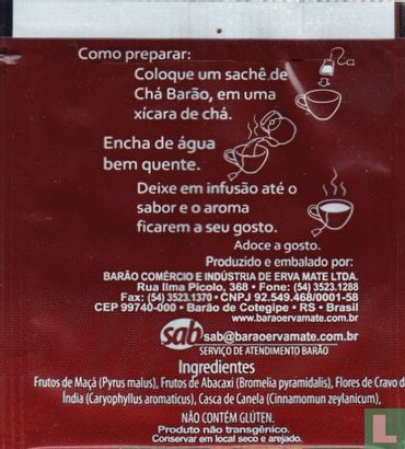 Chá Misto de Maçã Abacaxi Com Cravo e Canela - Afbeelding 2