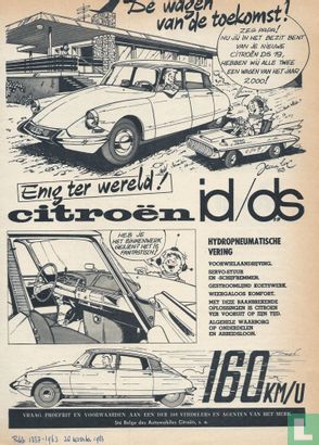 De wagen van de toekomst! Enig ter wereld! Citroën ID / DS 19