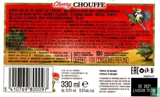 Cherry Chouffe - Afbeelding 2
