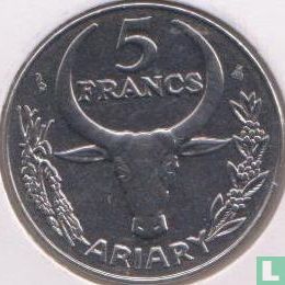 Madagascar 5 francs 1996 - Image 2