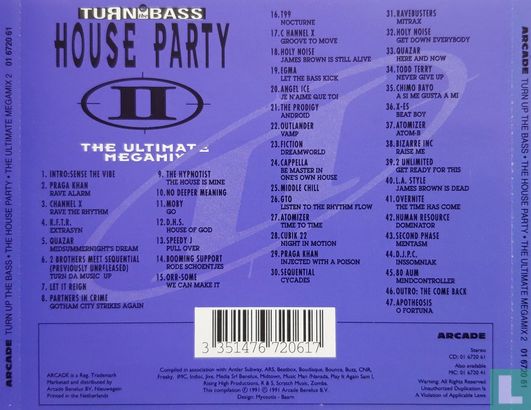 House Party II - The Ultimate Megamix - Afbeelding 2