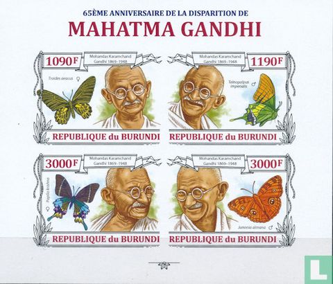 65. Todestag von Mahatma Gandhi