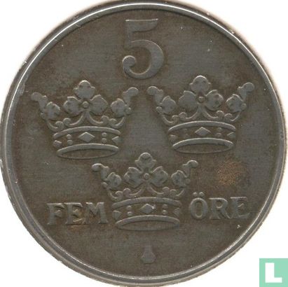 Zweden 5 öre 1949 - Afbeelding 2