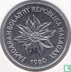 Madagaskar 2 francs 1980 - Afbeelding 1