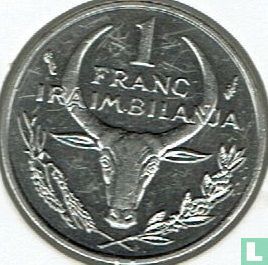 Madagaskar 1 franc 1983 - Afbeelding 2