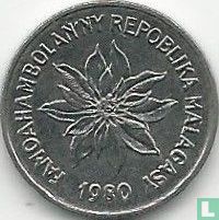 Madagaskar 1 franc 1980 - Afbeelding 1
