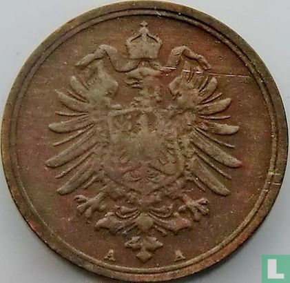 German Empire 1 pfennig 1873 (A) - Image 2