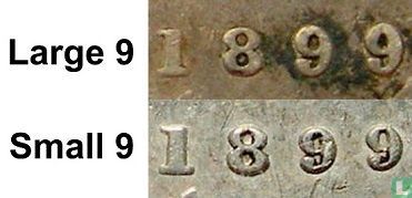 Canada 10 cents 1899 (large 9) - Image 3