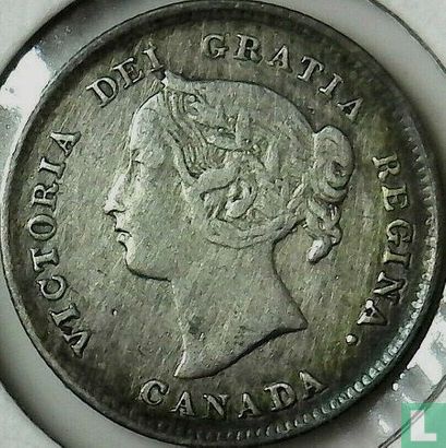 Canada 5 cents 1896 - Image 2