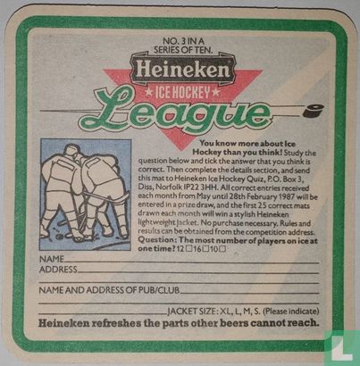 Lager Beer / Ice Hockey League (3) - Bild 1