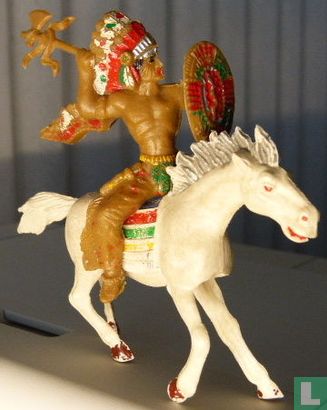 Indiaan te paard - Image 1