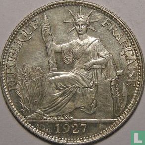 Frans Indochina 20 centimes 1927 - Afbeelding 1
