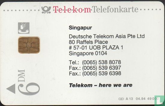 Telekom - here we are - Singapur - Afbeelding 1