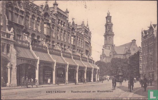 Raadhuisstraat en Westertoren