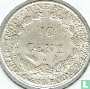 Frans Indochina 10 centimes 1927 - Afbeelding 2