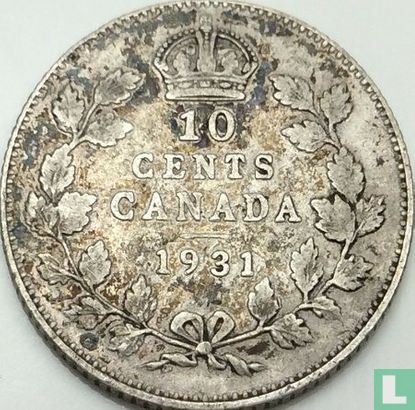 Canada 10 cents 1931 - Image 1