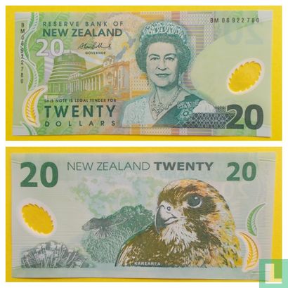 New Zealand $ 20 Polymer 2005