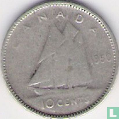 Canada 10 cents 1950 - Afbeelding 1