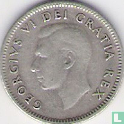 Canada 10 cents 1950 - Afbeelding 2