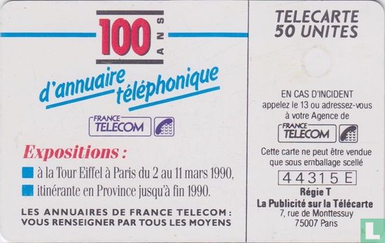 100 ans d'annuaire téléphonique - Bild 2
