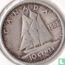 Kanada 10 Cent 1952 - Bild 1