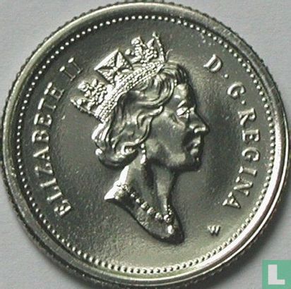 Canada 10 cents 2000 (nickel - with W) - Image 2