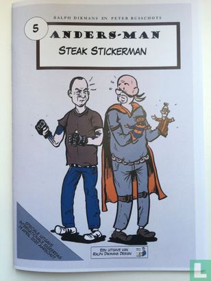 Steak Stickerman - Afbeelding 1