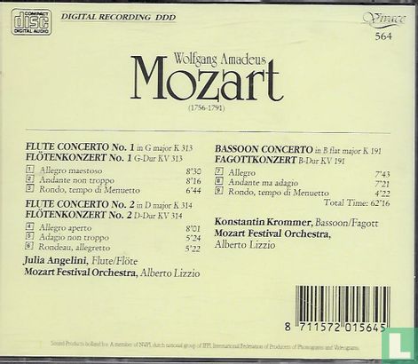 Wolfgang Amadeus Mozart Flute Concerto - Image 2