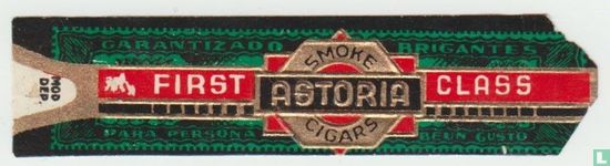 Smoke Astoria Cigars - Garantizado First Para Persona - Brigantes Class Buen Gusto  - Afbeelding 1