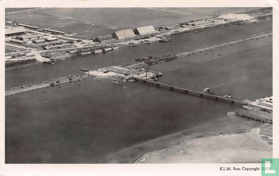 Baily-Brug bij Ramspol, toegangsweg naar Noordoostpolder (1947) - Image 1