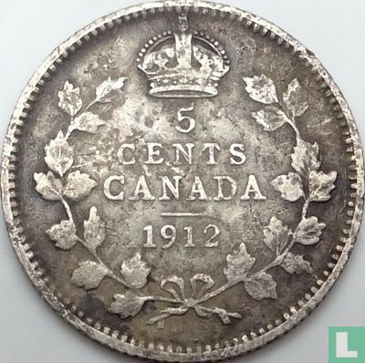 Canada 5 cents 1912 - Image 1
