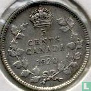 Canada 5 cents 1920 - Afbeelding 1